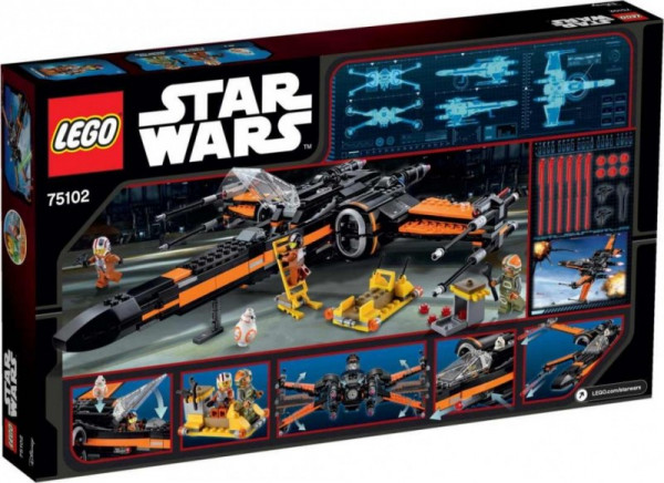 Lego 75102 Star Wars Poe’s X-Wing Fighter 