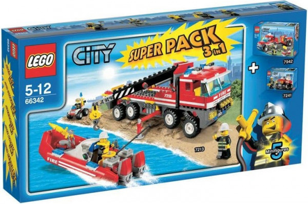 Lego Superpack 66342 HASIČI 3v1