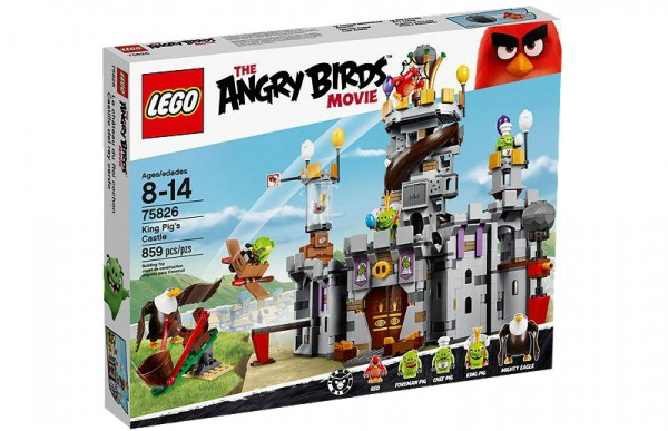 LEGO 75826 ANGRY BIRDS Hrad krále Prasete