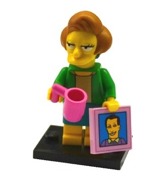 Lego 71009 Minifigurky The Simpsons Edna Krabappel