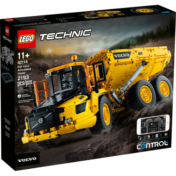 Lego 42114 Technic Kloubový dampr Volvo 6x6