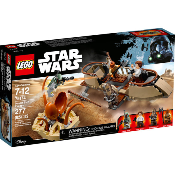 Lego Star Wars 75174 Únik z pouštního skifu