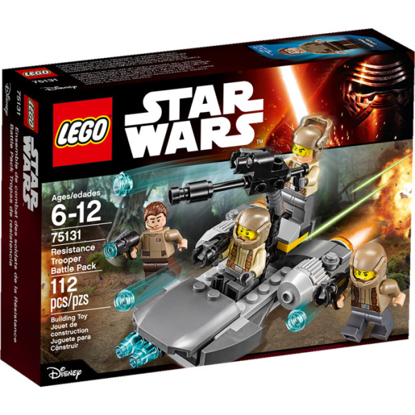 Lego Star Wars 75131 Bitevní balíček Odporu