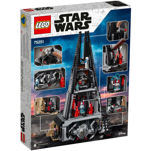 Lego Star Wars 75251 Hrad Dartha Vadera