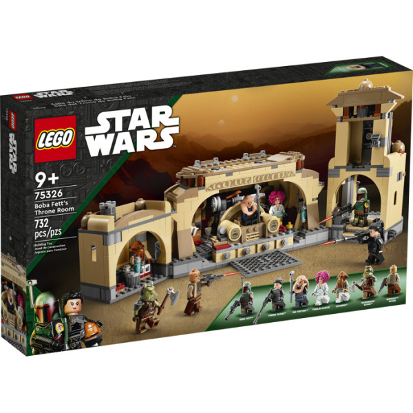 Lego Star Wars 75326 Boba Fett Trůnní sál