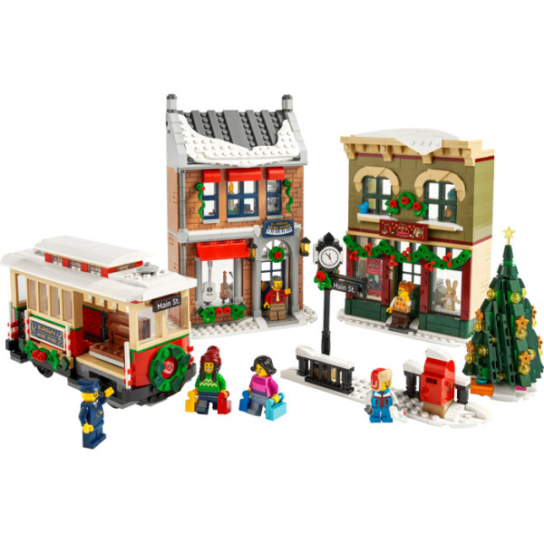 Lego Icons 10308 Vánoce na hlavní ulici