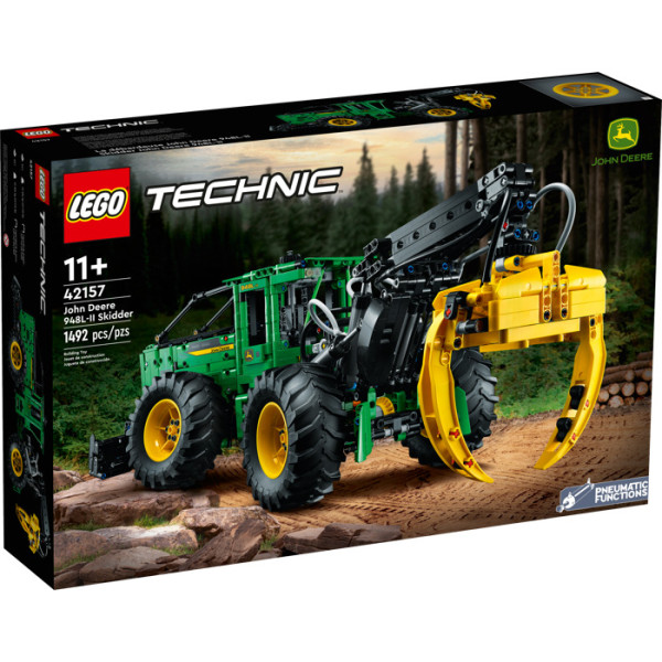 Lego Technic 42157 Lesní traktor John Deere 948L-II